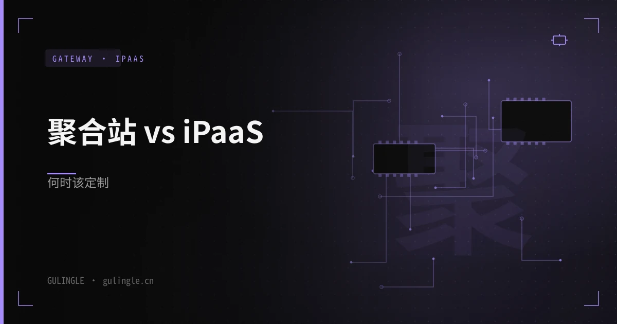 API 聚合站 vs iPaaS:什么时候该定制开发?