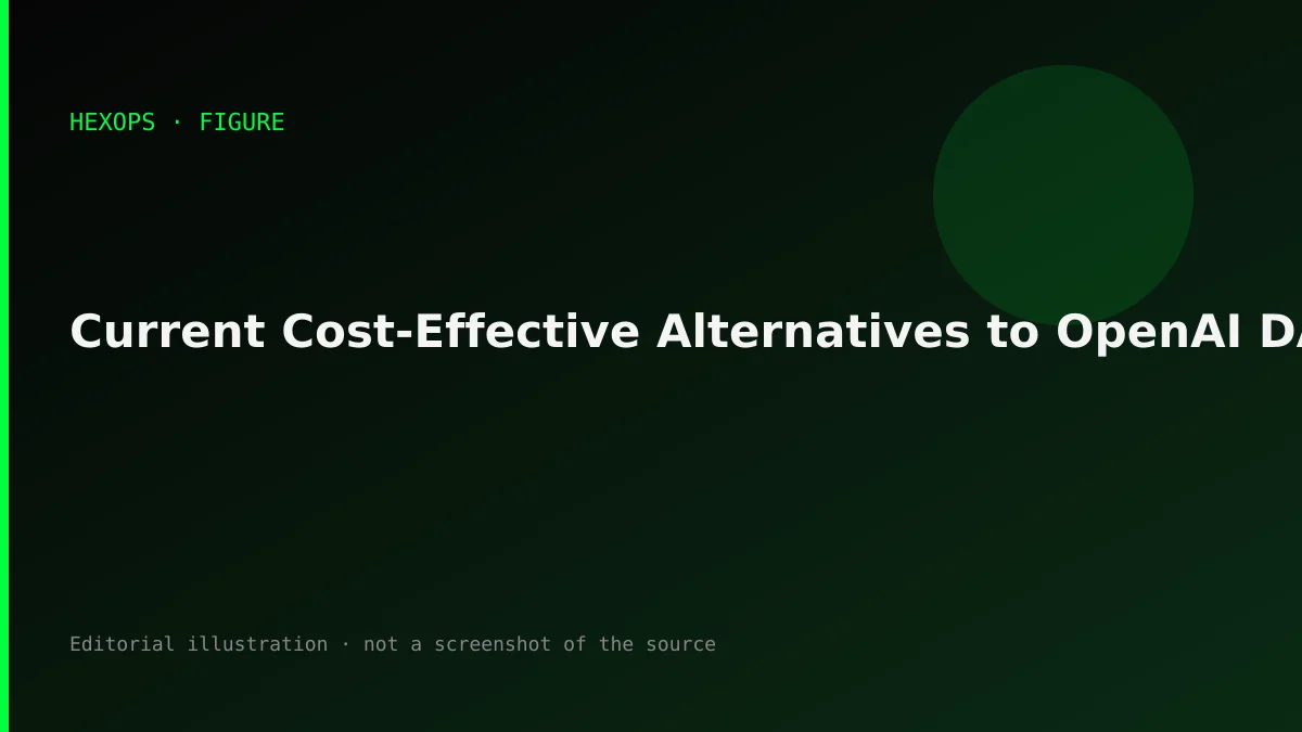 HEXOPS illustration: Current Cost-Effective Alternatives to OpenAI DALL-E: 4 Similar Text-to-Image APIs