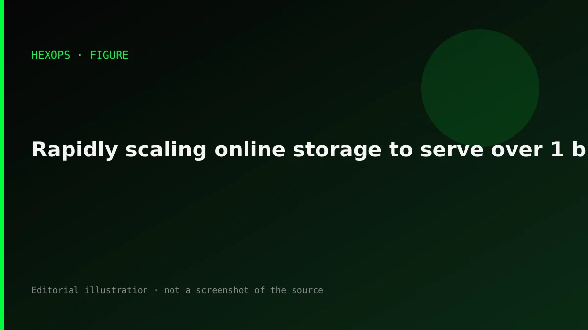 HEXOPS illustration: Rapidly scaling online storage to serve over 1 billion ChatGPT users (Part II)