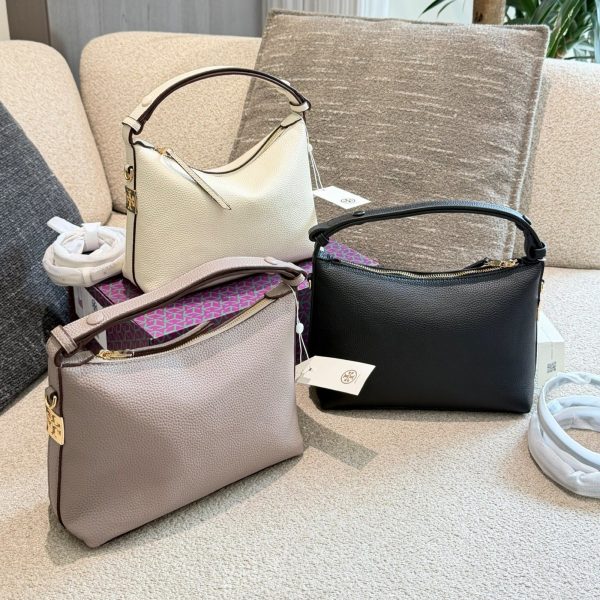 Tory Burch white, black, taupe shoulder bag · LX-202607122146091592002