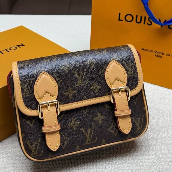 Louis Vuitton brown with beige trim Satchel · 20