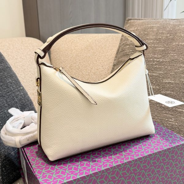 Tory Burch white, black, taupe shoulder bag · LX-202607122146091592002