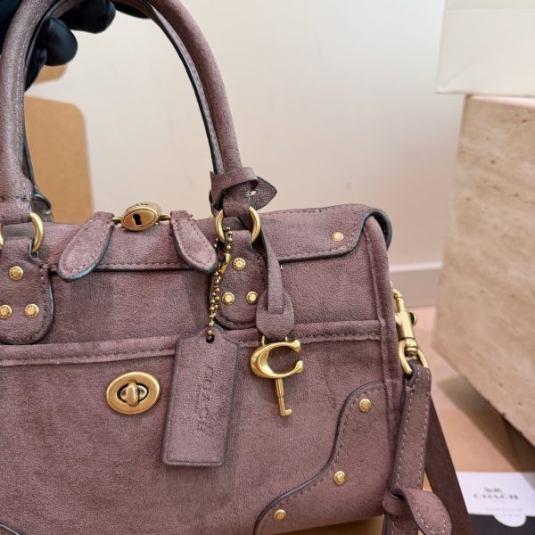 Coach Brown Satchel · Rhyder 24