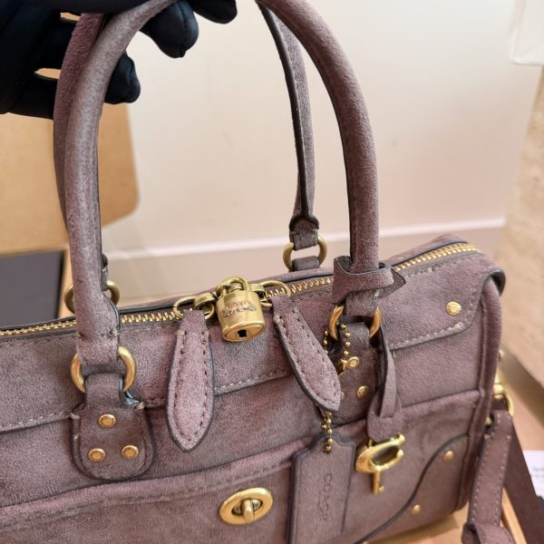 Coach Brown Satchel · Rhyder 24