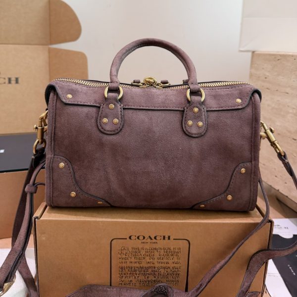 Coach Brown Satchel · Rhyder 24