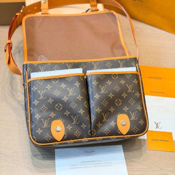 Louis Vuitton brown with tan trim satchel · LX-20260707221805671200121