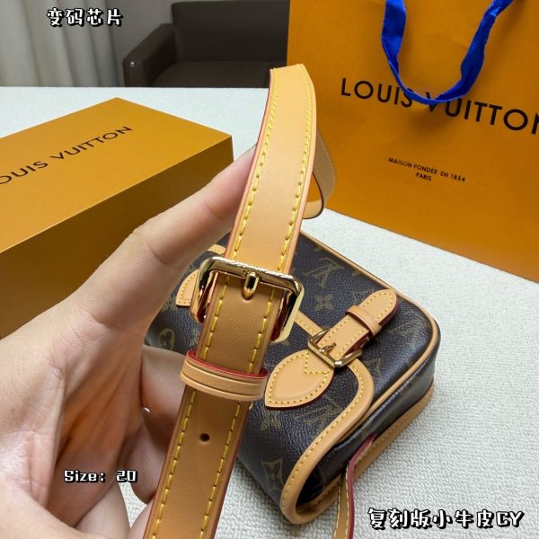 Louis Vuitton brown with beige trim Satchel · 20