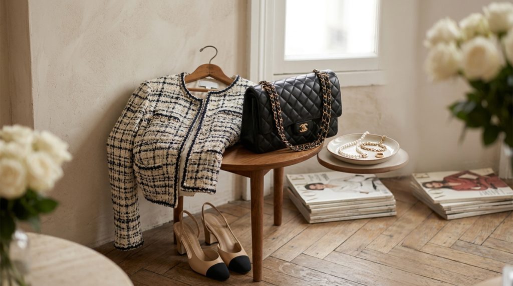 Chanel Edit: Tweed, Flaps & Two-Tone Elegance