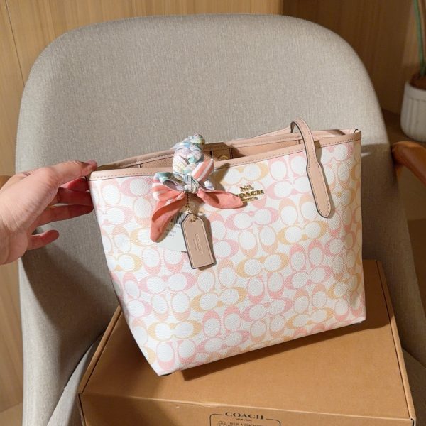 170 蔻驰coach City26tote 吸扣版托特包购物袋 尺寸26×23×12 礼盒包装e713