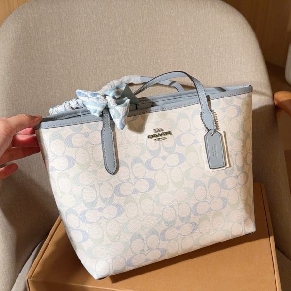 170 蔻驰coach City26tote 吸扣版托特包购物袋 尺寸26×23×12 礼盒包装e713