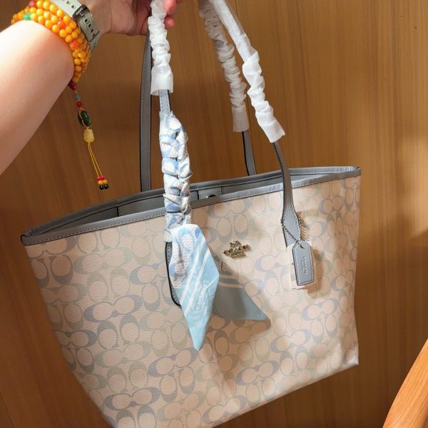 170 蔻驰coach City tote 吸扣版托特包购物袋 尺寸32×28×15 礼盒包装e713