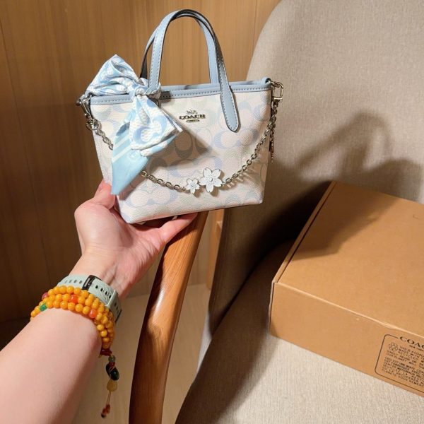 175 Coach 蔻驰 mini city15 系列托特包 迷你购物袋 菜篮子 尺寸：16×14×9 礼盒包装e713