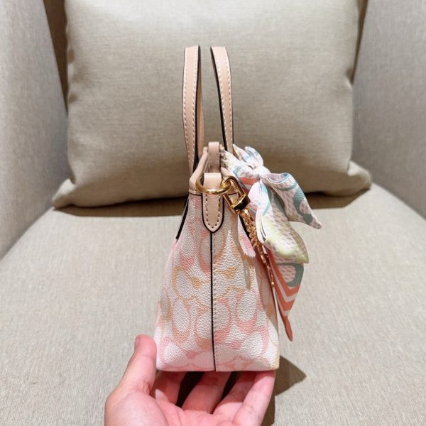 175 Coach 蔻驰 mini city15 系列托特包 迷你购物袋 菜篮子 尺寸：16×14×9 礼盒包装e713