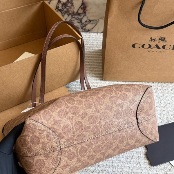 175 配盒 size：23.21 小号 新款单面city托特包 coach蔻驰经典logo购物袋tote包 大爆款 分