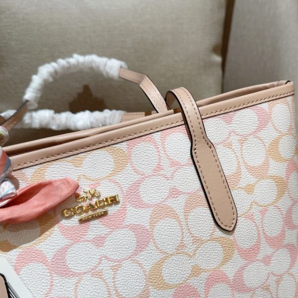 170 蔻驰coach City26tote 吸扣版托特包购物袋 尺寸26×23×12 礼盒包装e713