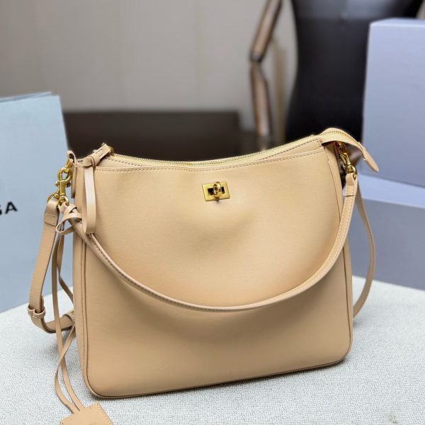 Gold-Tone Hardware Rodeo Hobo Shoulder Bag, P250