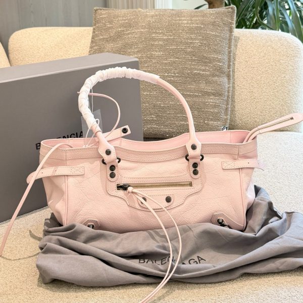 Balenciaga Le City East-West Moto Bag, P275