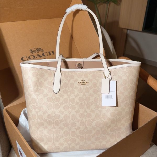 Coach City Tote Snap-Close Tote Bag 32cm in Gift Box