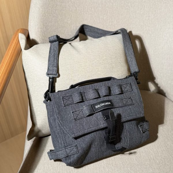 Balenciaga Denim Messenger Bag 24cm