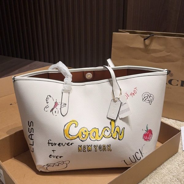 Coach City Tote Bag in Signature Print, 46 cm, P141