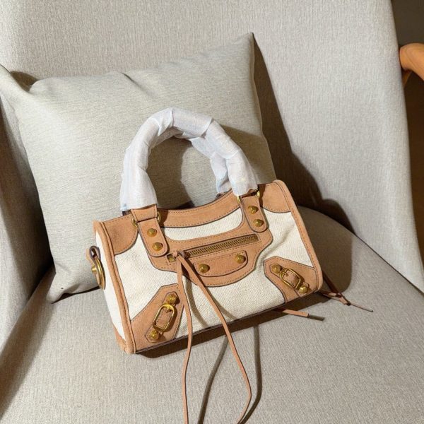 Balenciaga Le City Small Canvas Tote 24×15×9 cm