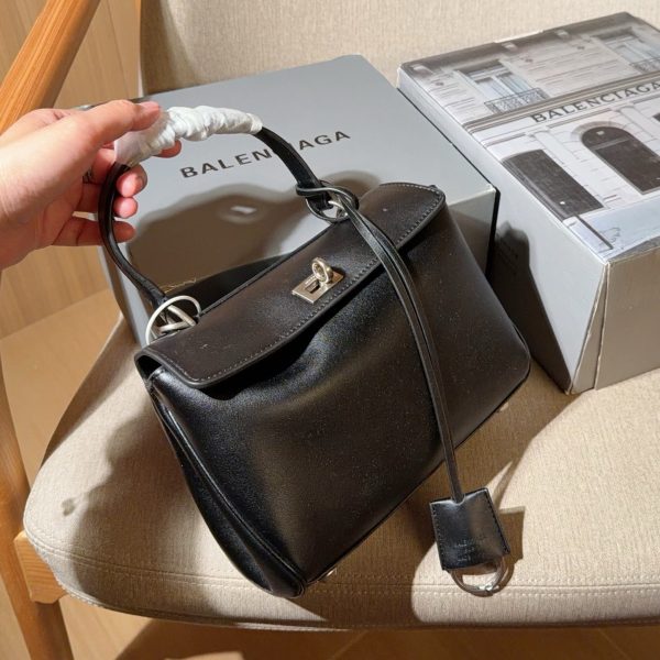 275 牛皮 迷你 Balenciaga巴黎世家 新品rodeo手提包～托特包～单肩斜挎～ 尺寸22×16×8 礼盒包装