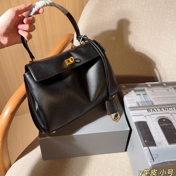 295 牛皮 小号 Balenciaga巴黎世家 新品rodeo手提包～托特包～单肩斜挎～ 尺寸27×18×8 礼盒包装