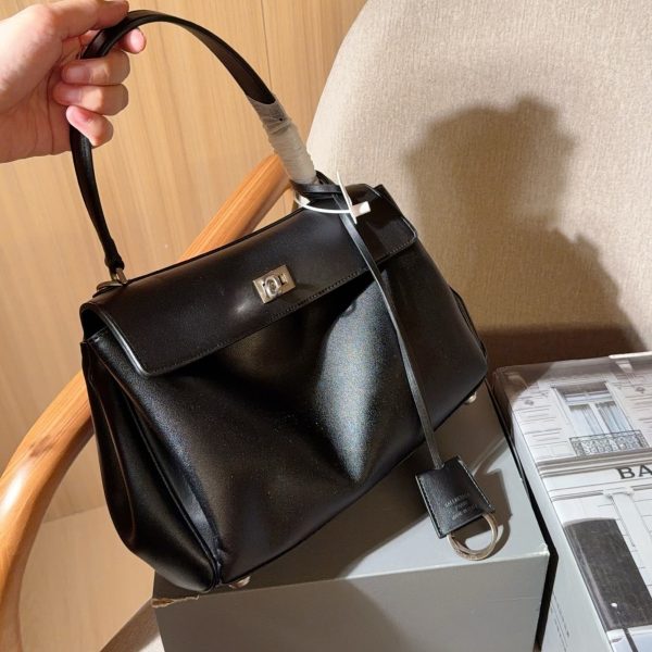 295 牛皮 小号 Balenciaga巴黎世家 新品rodeo手提包～托特包～单肩斜挎～ 尺寸27×18×8 礼盒包装
