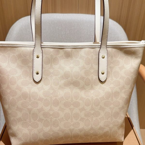 200 蔻驰coach City tote 拉链版托特包购物袋 尺寸29×27×13 礼盒包装