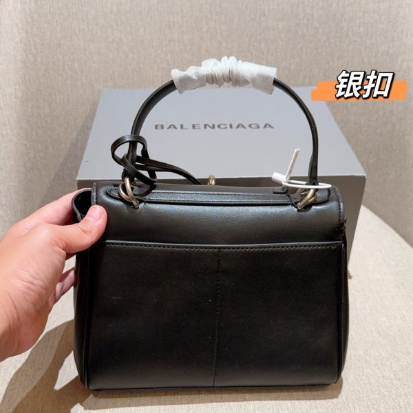 275 牛皮 迷你 Balenciaga巴黎世家 新品rodeo手提包～托特包～单肩斜挎～ 尺寸22×16×8 礼盒包装